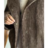 暖かさとおしゃれを両立♪ミックスシャギースタンドカラー比翼ミドルコート | Classical Elf  | 詳細画像36 