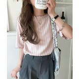 肌見せしすぎず、ほんのり色っぽ。透かし編みメロウトップスカットソー（半袖） | Classical Elf  | 詳細画像29 