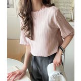 肌見せしすぎず、ほんのり色っぽ。透かし編みメロウトップスカットソー（半袖） | Classical Elf  | 詳細画像31 