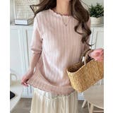 肌見せしすぎず、ほんのり色っぽ。透かし編みメロウトップスカットソー（半袖） | Classical Elf  | 詳細画像35 