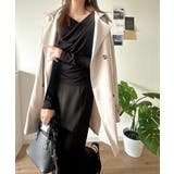 大人のとろみ×透け感。女性らしさが香り立つ。スラブシアードレープトップス（長袖） | Classical Elf  | 詳細画像19 