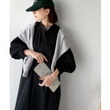 着方自在でロングシーズン活躍◎柄アソートバンドカラービッグシャツワンピ | Classical Elf | 詳細画像10