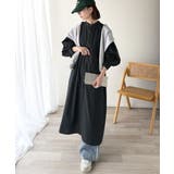 着方自在でロングシーズン活躍◎柄アソートバンドカラービッグシャツワンピ | Classical Elf | 詳細画像11