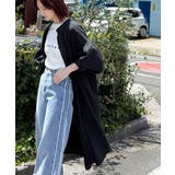 着方自在でロングシーズン活躍◎柄アソートバンドカラービッグシャツワンピ | Classical Elf | 詳細画像12