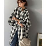 着方自在でロングシーズン活躍◎柄アソートバンドカラービッグシャツワンピ | Classical Elf | 詳細画像23