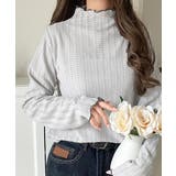 肌見せしすぎず、ほんのり色っぽ。プチハイネック透かし編みメロウトップス（長袖） | Classical Elf  | 詳細画像20 