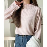 肌見せしすぎず、ほんのり色っぽ。プチハイネック透かし編みメロウトップス（長袖） | Classical Elf  | 詳細画像31 