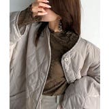 透け感で魅せる、秋の上品レイヤード。プチハイネック花柄レースメロウトップス | Classical Elf | 詳細画像19