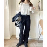 ほどよい透け感が大人上品。総柄シアーレーストップス(長袖) | Classical Elf  | 詳細画像8 