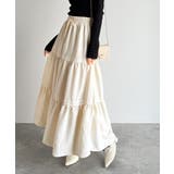 ラクして華やぐ主役級。ガーデンコア3段ティアードスカート（ロング丈） | Classical Elf  | 詳細画像7 