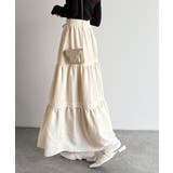 ラクして華やぐ主役級。ガーデンコア3段ティアードスカート（ロング丈） | Classical Elf  | 詳細画像9 