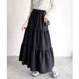 ラクして華やぐ主役級。ガーデンコア3段ティアードスカート（ロング丈） | Classical Elf  | 詳細画像10 