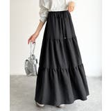 ラクして華やぐ主役級。ガーデンコア3段ティアードスカート（ロング丈） | Classical Elf  | 詳細画像11 