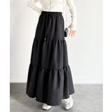 ラクして華やぐ主役級。ガーデンコア3段ティアードスカート（ロング丈） | Classical Elf  | 詳細画像16 