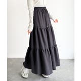 ラクして華やぐ主役級。ガーデンコア3段ティアードスカート（ロング丈） | Classical Elf  | 詳細画像18 