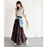 ラクして華やぐ主役級。ガーデンコア3段ティアードスカート（ロング丈） | Classical Elf  | 詳細画像28 