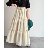 ラクして華やぐ主役級。ガーデンコア3段ティアードスカート（ロング丈） | Classical Elf  | 詳細画像1 