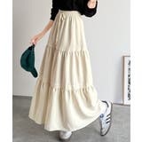 ラクして華やぐ主役級。ガーデンコア3段ティアードスカート（ロング丈） | Classical Elf  | 詳細画像4 