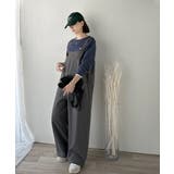 高見え大人サロペット。サイドポケットデザインハイウエストサロペット | Classical Elf | 詳細画像13