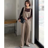 高見え大人サロペット。サイドポケットデザインハイウエストサロペット | Classical Elf | 詳細画像22