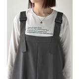 高見え大人サロペット。サイドポケットデザインハイウエストサロペット | Classical Elf | 詳細画像24