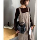 ベージュ | 高見え大人サロペット。サイドポケットデザインハイウエストサロペット | Classical Elf