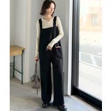 高見え大人サロペット。サイドポケットデザインハイウエストサロペット | Classical Elf | 詳細画像4