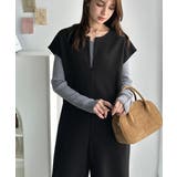 フェイクウールハーフジップオールインワン | Classical Elf  | 詳細画像7 