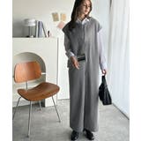 フェイクウールハーフジップオールインワン | Classical Elf  | 詳細画像13 