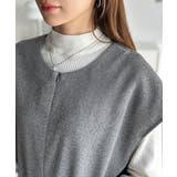 フェイクウールハーフジップオールインワン | Classical Elf  | 詳細画像26 