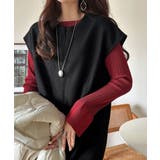 フェイクウールハーフジップオールインワン | Classical Elf  | 詳細画像3 