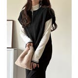 フェイクウールハーフジップオールインワン | Classical Elf  | 詳細画像4 