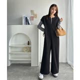 フェイクウールハーフジップオールインワン | Classical Elf  | 詳細画像6 