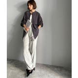 揺れるケープで魅せる、大人の上品スタイル。ペプラムケープシャツ（長袖） | Classical Elf  | 詳細画像5 