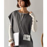 シンプルだけど、襟元に大人の抜け感。ハーフジップオールインワン | Classical Elf  | 詳細画像14 