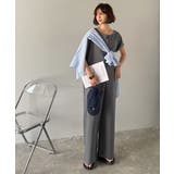 シンプルだけど、襟元に大人の抜け感。ハーフジップオールインワン | Classical Elf  | 詳細画像23 