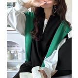 シンプルだけど、襟元に大人の抜け感。ハーフジップオールインワン | Classical Elf  | 詳細画像3 