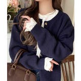 手元から華やぐ♪シーズンムード抜群、袖フラワーレース起毛トップス | Classical Elf | 詳細画像7