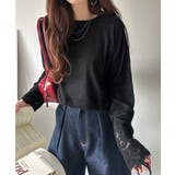 手元から華やぐ♪シーズンムード抜群、袖フラワーレース起毛トップス | Classical Elf | 詳細画像11