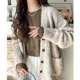 手元から華やぐ♪シーズンムード抜群、袖フラワーレース起毛トップス | Classical Elf | 詳細画像20