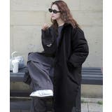 ゆるっとダボっと大人の抜け感♪あたたか機能性アウター◎襟付き中綿ロングコート | Classical Elf | 詳細画像12