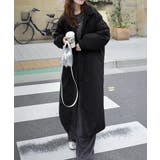 ゆるっとダボっと大人の抜け感♪あたたか機能性アウター◎襟付き中綿ロングコート | Classical Elf | 詳細画像14