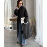 ゆるっとダボっと大人の抜け感♪あたたか機能性アウター◎襟付き中綿ロングコート | Classical Elf | 詳細画像23