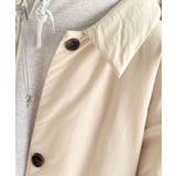 ゆるっとダボっと大人の抜け感♪あたたか機能性アウター◎襟付き中綿ロングコート | Classical Elf | 詳細画像24