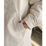 ゆるっとダボっと大人の抜け感♪あたたか機能性アウター◎襟付き中綿ロングコート | Classical Elf | 詳細画像25