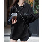 ベーシックに今っぽバランスの“余裕”をプラス。綿100％胸刺繍入りロンT | Classical Elf  | 詳細画像24 