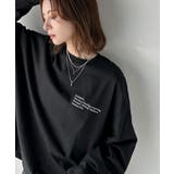 ベーシックに今っぽバランスの“余裕”をプラス。綿100％胸刺繍入りロンT | Classical Elf  | 詳細画像27 