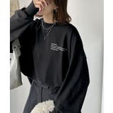 ベーシックに今っぽバランスの“余裕”をプラス。綿100％胸刺繍入りロンT | Classical Elf  | 詳細画像28 