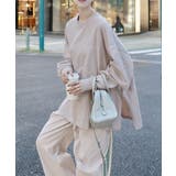 ベーシックに今っぽバランスの“余裕”をプラス。綿100％胸刺繍入りロンT | Classical Elf  | 詳細画像33 