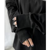 ベーシックに今っぽバランスの“余裕”をプラス。綿100％胸刺繍入りロンT | Classical Elf  | 詳細画像40 